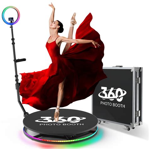 360 Photo Booth Machine for Parties 31.5 Inch/80cm for 3.
